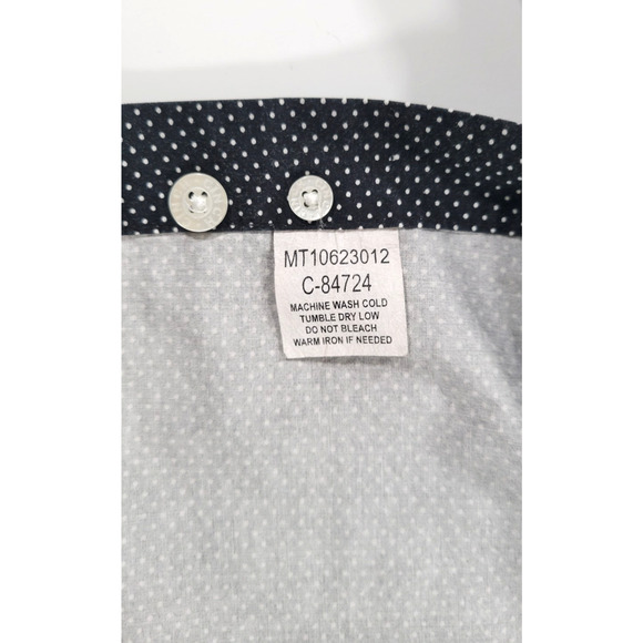 Cinch Men’s Large Black Micro Dot Western Shirt Long Sleeve Button Front - Picture 9 of 9